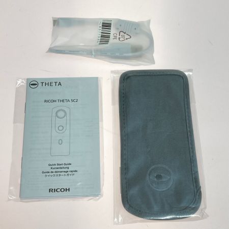  RICOH リコー THETA SC2 ホワイト 360°全天球カメラ richo theta SC2