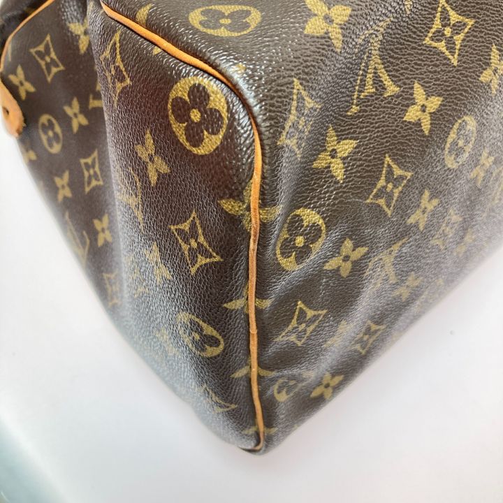 LOUIS VUITTON ルイヴィトン モノグラム スピーディー35 ボストンバッグ ハンドバッグ M41524  ブラウン｜中古｜なんでもリサイクルビッグバン