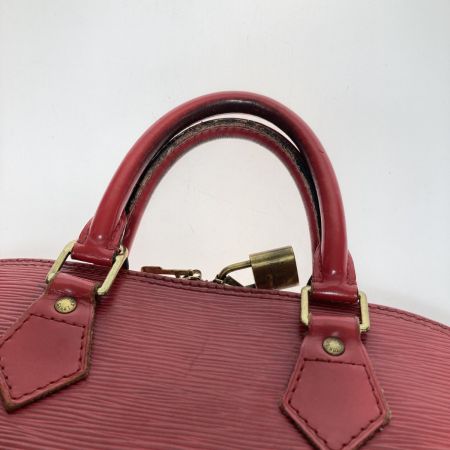  LOUIS VUITTON ルイヴィトン エピ アルマ ハンドバッグ M52147 レッド カギ欠品