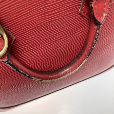  LOUIS VUITTON ルイヴィトン エピ アルマ ハンドバッグ M52147 レッド カギ欠品