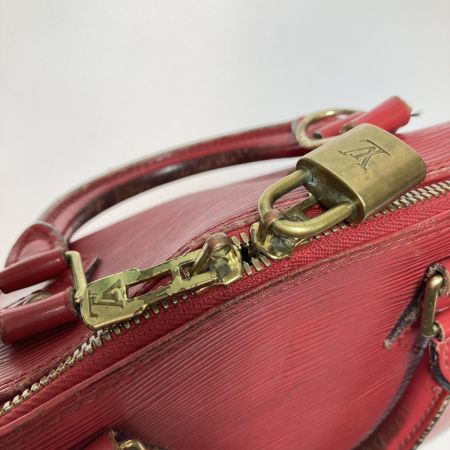  LOUIS VUITTON ルイヴィトン エピ アルマ ハンドバッグ M52147 レッド カギ欠品