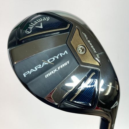  Callaway Golf キャロウェイゴルフ PARADYM MAX FAST 4UT 21° ユーティリティ SPEEDER NX 40-SR