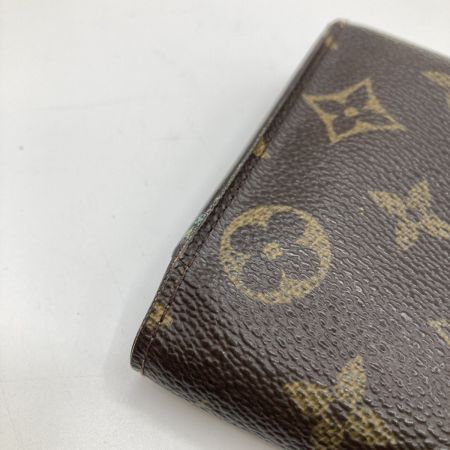  LOUIS VUITTON ルイヴィトン モノグラム ポルト トレゾール インターナショナル 3つ折り長財布 M61215 ブラウン