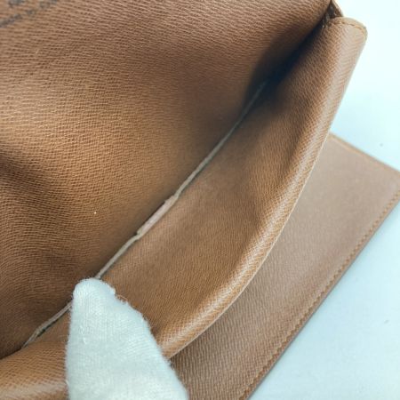  LOUIS VUITTON ルイヴィトン モノグラム ポルト トレゾール インターナショナル 3つ折り長財布 M61215 ブラウン
