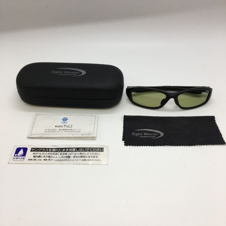 Sight Master サイトマスター 偏光サングラス スクードマットブラック イーズグリーン(SWR)｜中古｜なんでもリサイクルビッグバン