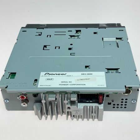  Pioneer パイオニア carrozzeria カロッツェリア オーディオメイニュニット カーオーディオ DEH-4600