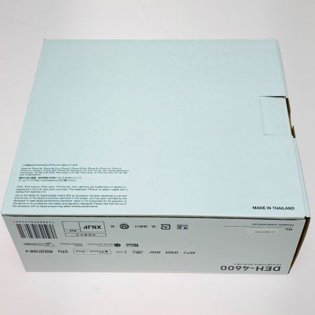  Pioneer パイオニア carrozzeria カロッツェリア オーディオメイニュニット カーオーディオ DEH-4600