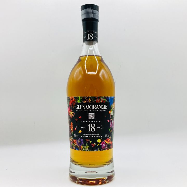 GLENMORANGIE グレンモーレンジィ 18年 リミテッドエディション AZUMA MAKOTO 700ml 43% シングルモルトウイスキー  未開栓｜中古｜なんでもリサイクルビッグバン