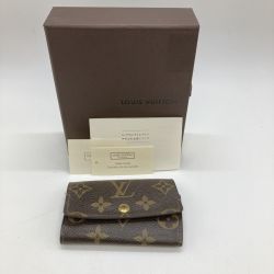 ◎◎ LOUIS VUITTON ルイヴィトン モノグラム ミュルティクレ6 キーケース 箱付き M62630 ブラウン Cランク