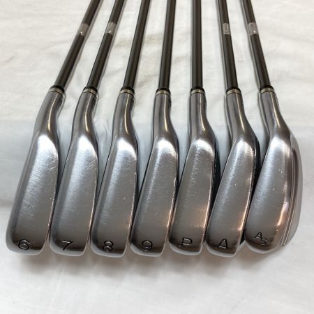  PRGR プロギア egg エッグ FORGED 6-9.P.A.AS 7本 アイアンセット オリジナルシャフト M-43 S
