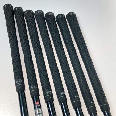 PRGR プロギア egg エッグ FORGED 6-9.P.A.AS 7本 アイアンセット オリジナルシャフト M-43 S