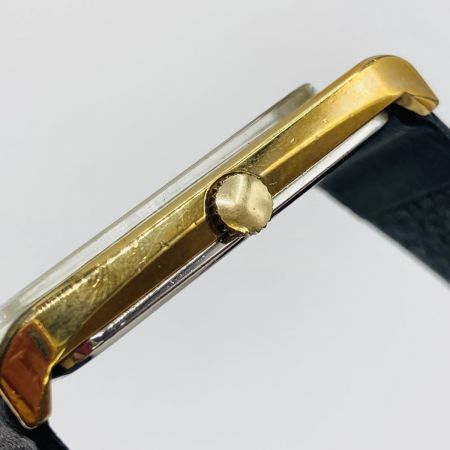  OMEGA オメガ Geneve ジュネーブ 手巻き 腕時計 ベルト社外製 ダメージ有 現状品 本体のみ