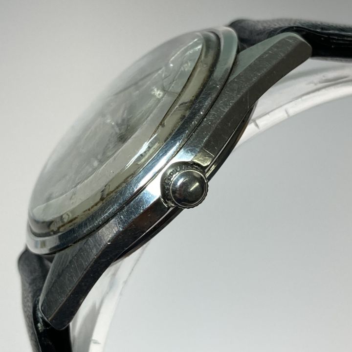 SEIKO セイコー スカイライナー 手巻き 腕時計 風防割れ 時刻調整不可