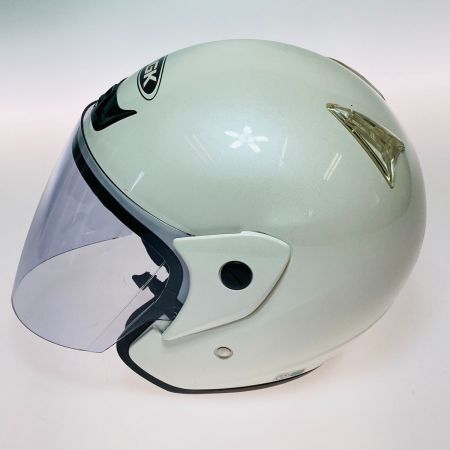 OGK Teleos-II テレオス2 バイクヘルメット Mサイズ 57-58cm ジェットヘルメット 使用感有