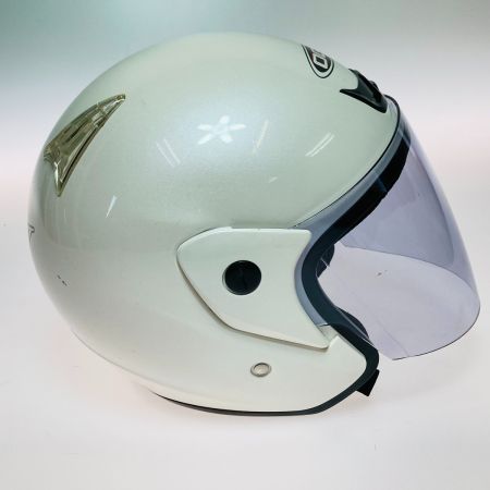  OGK Teleos-II テレオス2 バイクヘルメット Mサイズ 57-58cm ジェットヘルメット 使用感有