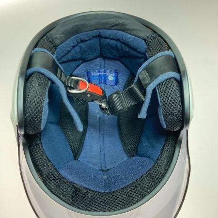  OGK Teleos-II テレオス2 バイクヘルメット Mサイズ 57-58cm ジェットヘルメット 使用感有