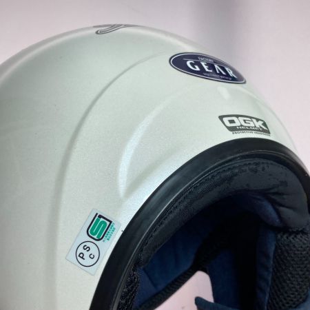  OGK Teleos-II テレオス2 バイクヘルメット Mサイズ 57-58cm ジェットヘルメット 使用感有
