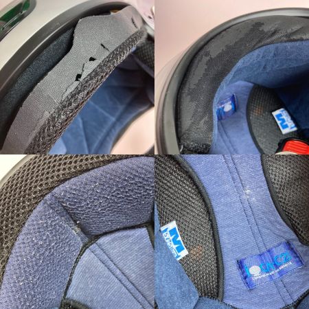  OGK Teleos-II テレオス2 バイクヘルメット Mサイズ 57-58cm ジェットヘルメット 使用感有