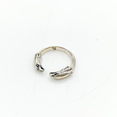  LARRY SMITH DOUBLE EAGLE HEAD RING リング 指輪 シルバーアクセサリー 約18号 EFRG-0026