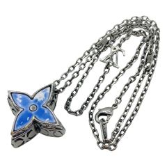  LOUIS VUITTON ルイヴィトン ペンダント フラワーロケット LE4212 M01047 ネックレス レジン割れ有 Cランク