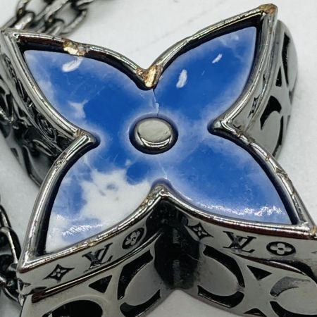  LOUIS VUITTON ルイヴィトン ペンダント フラワーロケット LE4212 M01047 ネックレス レジン割れ有
