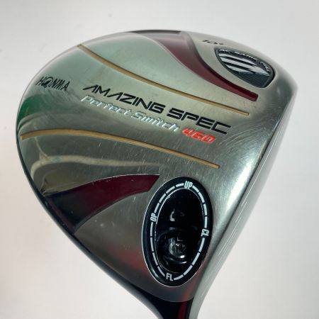  HONMA ホンマ AMAZING SPEC パーフェクトスイッチ460 1W 10+ ドライバー フレックスR