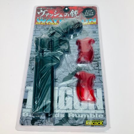  アルゴ舎 PS製 ウォーターガン TRIGUN トライガン ヴァッシュの銃  FULLCOCK フルコック クリアブラック 水鉄砲 ブリスター劣化有 197