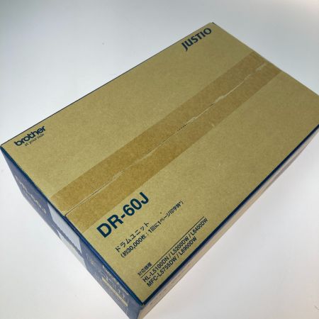  Brother ブラザーコウギョウ ドラムユニット 純正品 モノクロレーザープリンター・複合機用 DR-60J