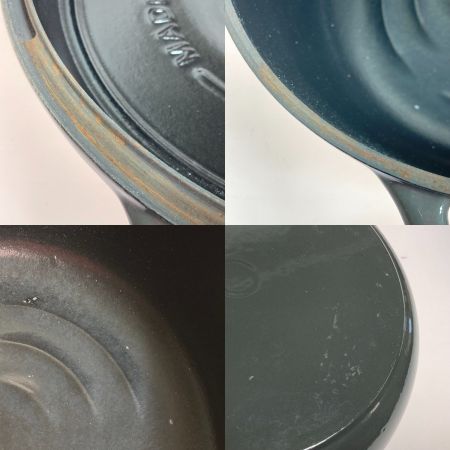  VERMICULAR バーミキュラ ライスポット 5合炊き 炊飯器 使用感有 RP23A-GY トリュフグレー