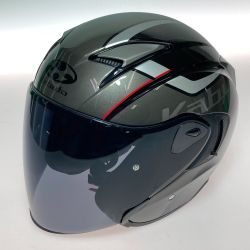 ◎◎ OGK KABUTO EXCEED GLIDE エクシード グライド XL 61-62cm ジェットヘルメット バイクヘルメット ブラックガンメタ Bランク