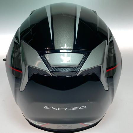  OGK KABUTO EXCEED GLIDE エクシード グライド XL 61-62cm ジェットヘルメット バイクヘルメット ブラックガンメタ