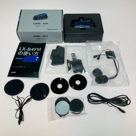 LEXIN LX-B4FM インカム Bluetooth ヘッドセット バイク用 LX-B4FM｜中古｜なんでもリサイクルビッグバン