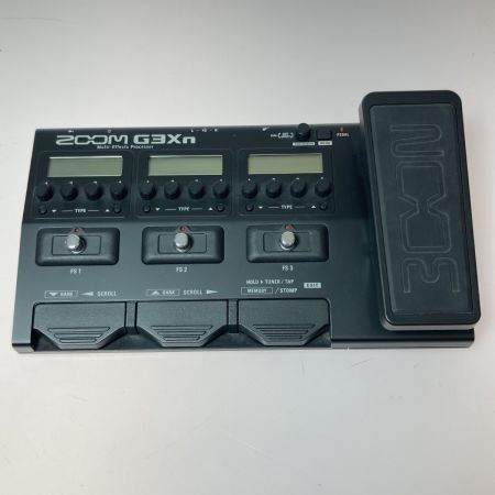  ZOOM ズーム G3Xn ギター用 マルチエフェクター 通電のみ確認 ジャンク