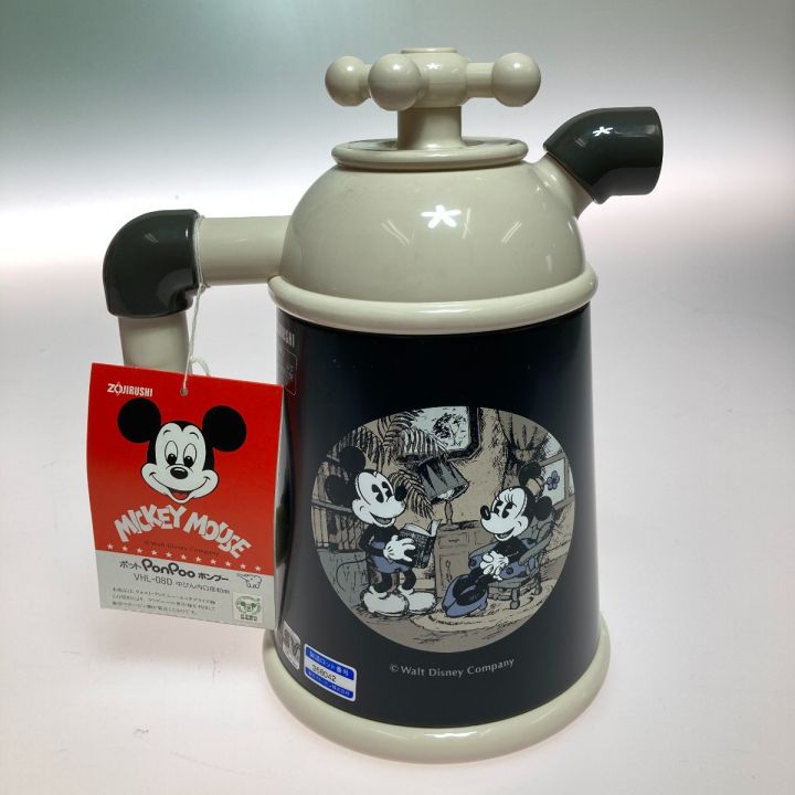 ZOJIRUSHI CORPORATION 象印 ミッキーマウス ポットポンプー まほうびん 中ビン内口径40mm  VHL-08D｜中古｜なんでもリサイクルビッグバン