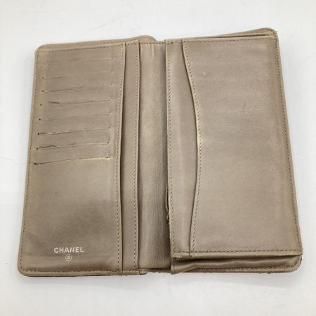  CHANEL シャネル マトラッセ 長財布 ブラック