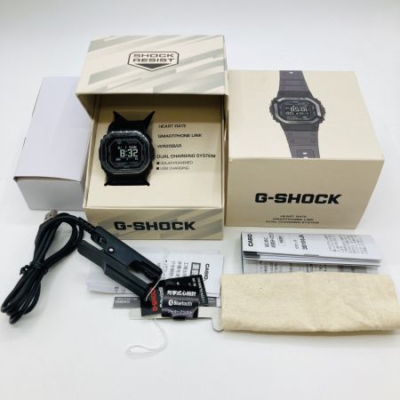 CASIO カシオ G-SHOCK ジーショック メンズ腕時計 G-SQUAD DW-H5600MB-1JR ブラック USB充電式 箱付