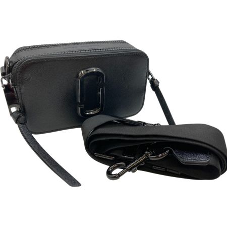  MARC JACOBS マークジェイコブス ザ スナップショット DTM ショルダーバッグ M0014867 ブラック