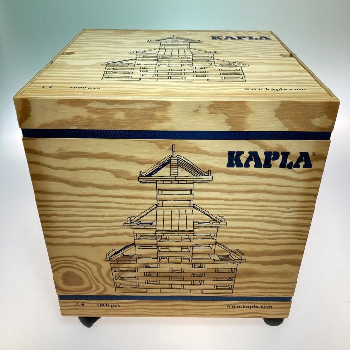 KAPLA カプラ 積み木 1000ピース 木製 知育玩具 魔法の板｜中古｜なんでもリサイクルビッグバン