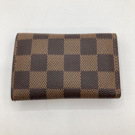  LOUIS VUITTON ルイヴィトン ダミエ ミュルティクレ6 6連キーケース N62630 ブラウン