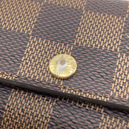  LOUIS VUITTON ルイヴィトン ダミエ ミュルティクレ6 6連キーケース N62630 ブラウン