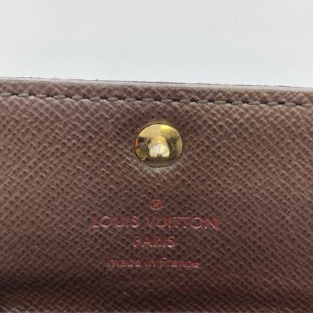  LOUIS VUITTON ルイヴィトン ダミエ ミュルティクレ6 6連キーケース N62630 ブラウン