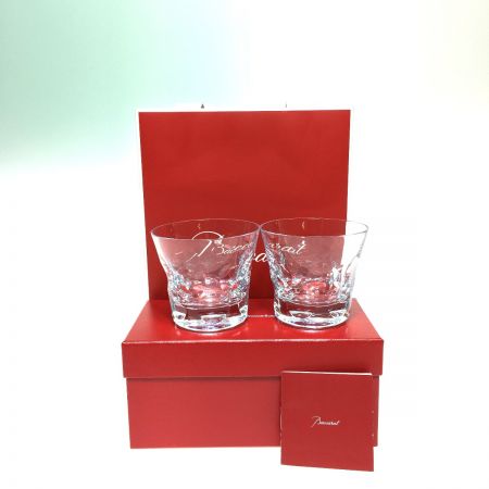 Baccarat バカラ  バカラグラス  ベルーガ　ロック　グラス　2個セット  紙袋付き