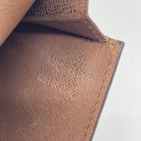  LOUIS VUITTON ルイヴィトン モノグラム ポルト 円 長札入れ M61820 ブラウン MI0970