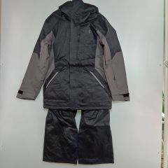  UNDER ARMOUR アンダーアーマー スキーウェア 上下セット エマージェントジャケット ナビゲートパンツ Lサイズ メンズ ブラック Aランク