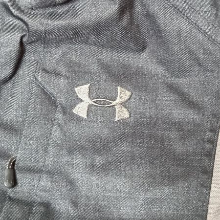  UNDER ARMOUR アンダーアーマー スキーウェア 上下セット エマージェントジャケット ナビゲートパンツ Lサイズ メンズ ブラック
