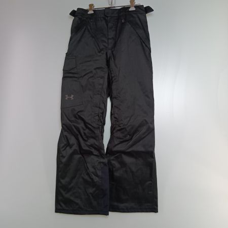 UNDER ARMOUR アンダーアーマー スキーウェア 上下セット エマージェントジャケット ナビゲートパンツ Lサイズ メンズ ブラック