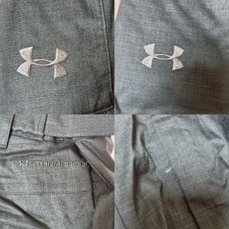  UNDER ARMOUR アンダーアーマー スキーウェア 上下セット エマージェントジャケット ナビゲートパンツ Lサイズ メンズ ブラック