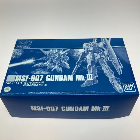  バンダイ ガンプラ HG 1/144  MSF-007 ガンダムMk-III 機動戦士Zガンダム 未組立 プラモデル 