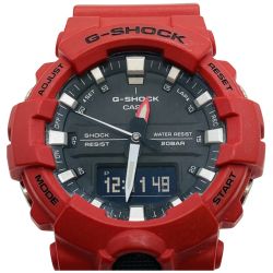 ◎◎ CASIO カシオ G-SHOCK ジーショック クォーツ メンズ 腕時計 GA-800-4AJF レッド ケース付 Cランク