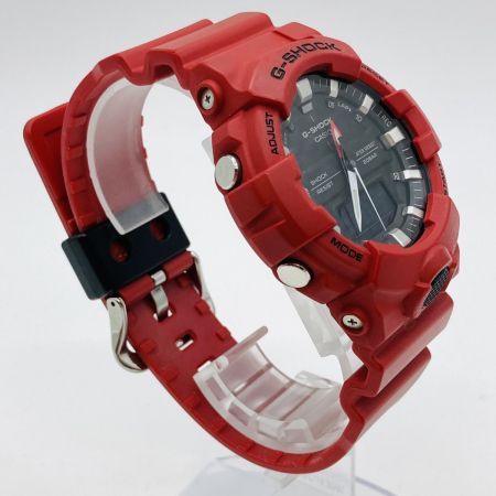  CASIO カシオ G-SHOCK ジーショック クォーツ メンズ 腕時計 GA-800-4AJF レッド ケース付